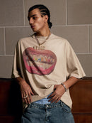 Camiseta Swavvy Diamond Tooth Pattern