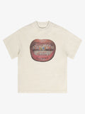 Camiseta Swavvy Diamond Tooth Pattern