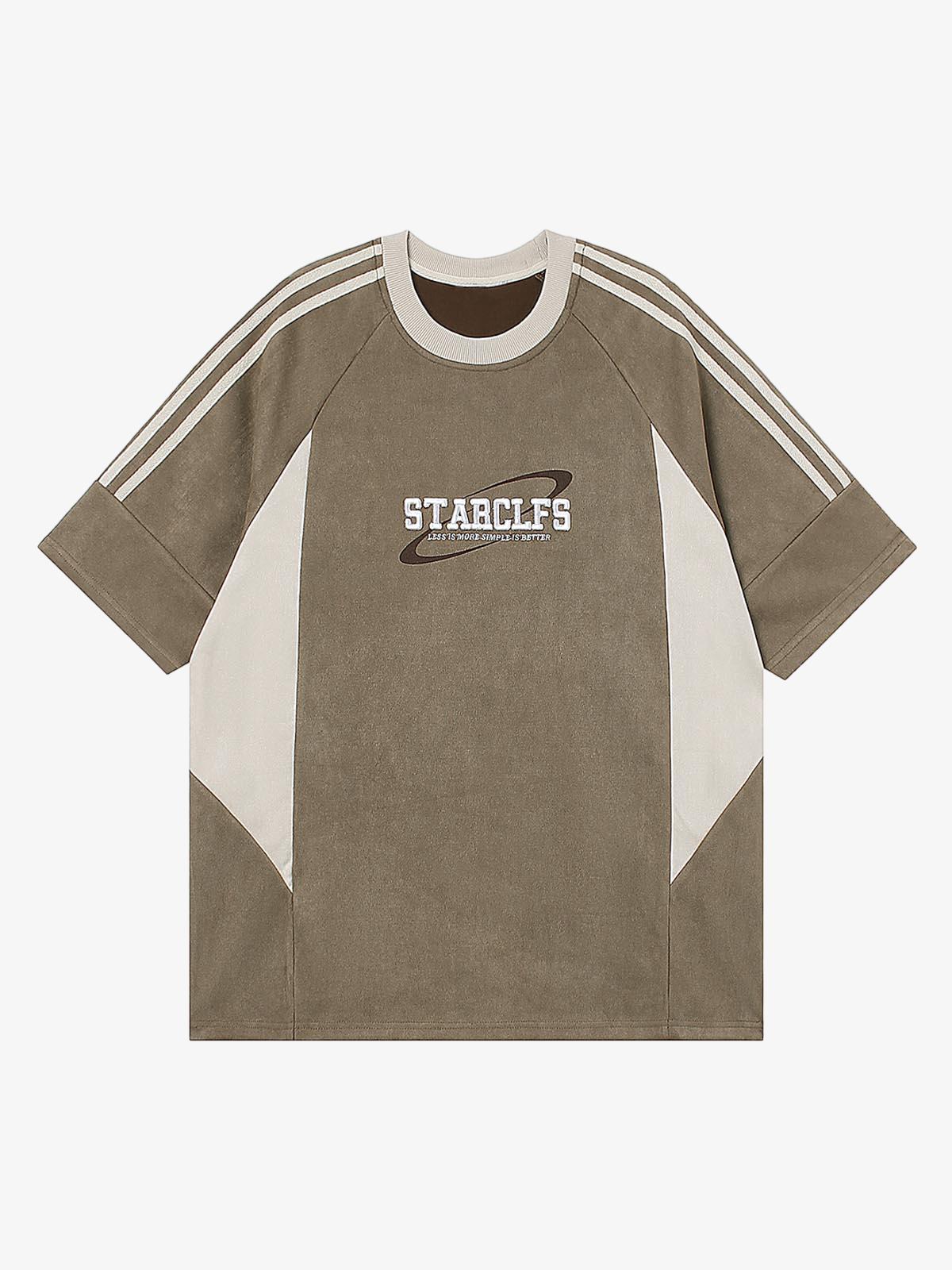 Camiseta Pavtros Suede Contrast