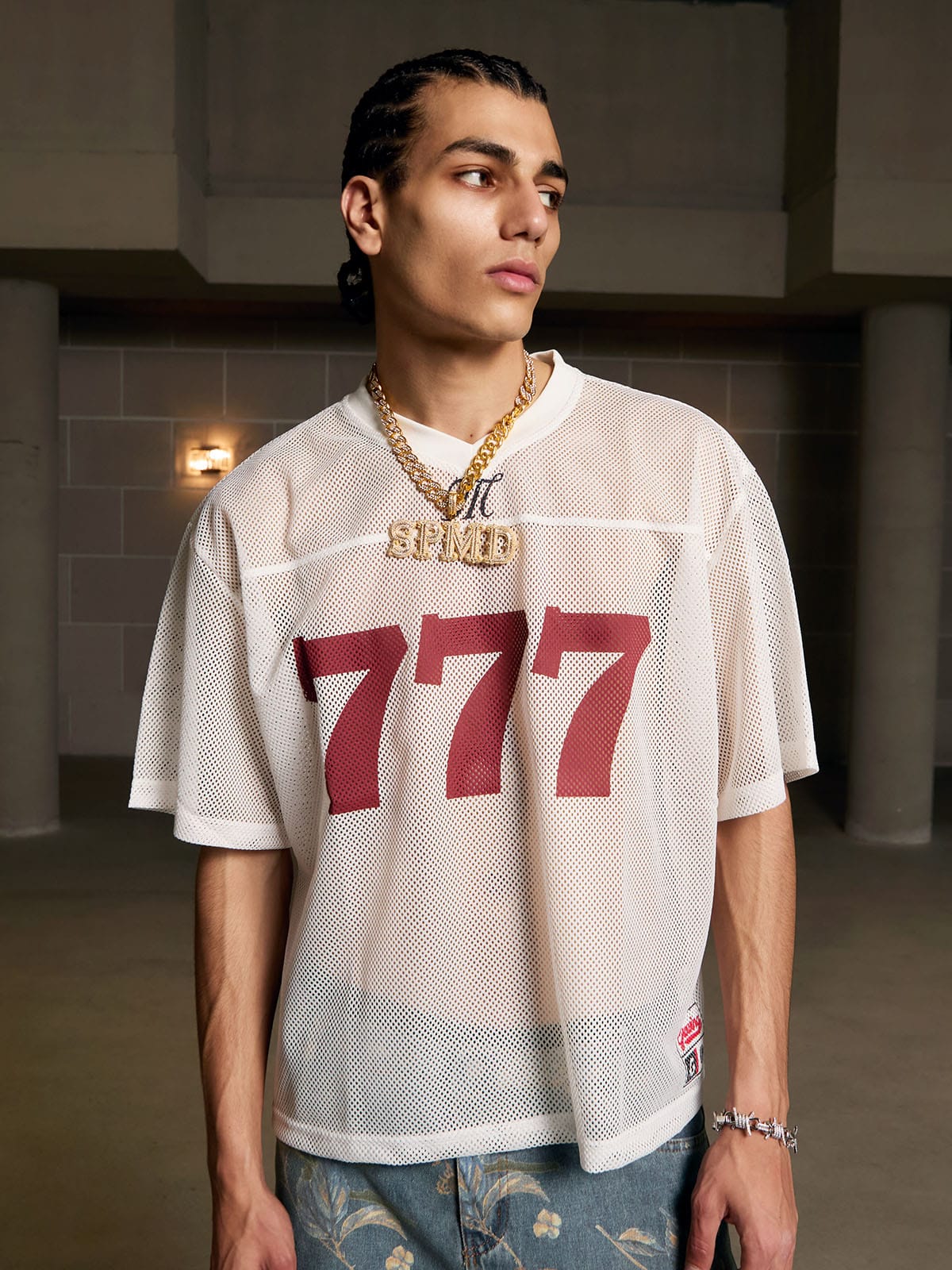 Camiseta Pavtros Jersey Letter 777