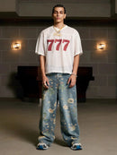 Camiseta Swavvy Jersey Letter 777