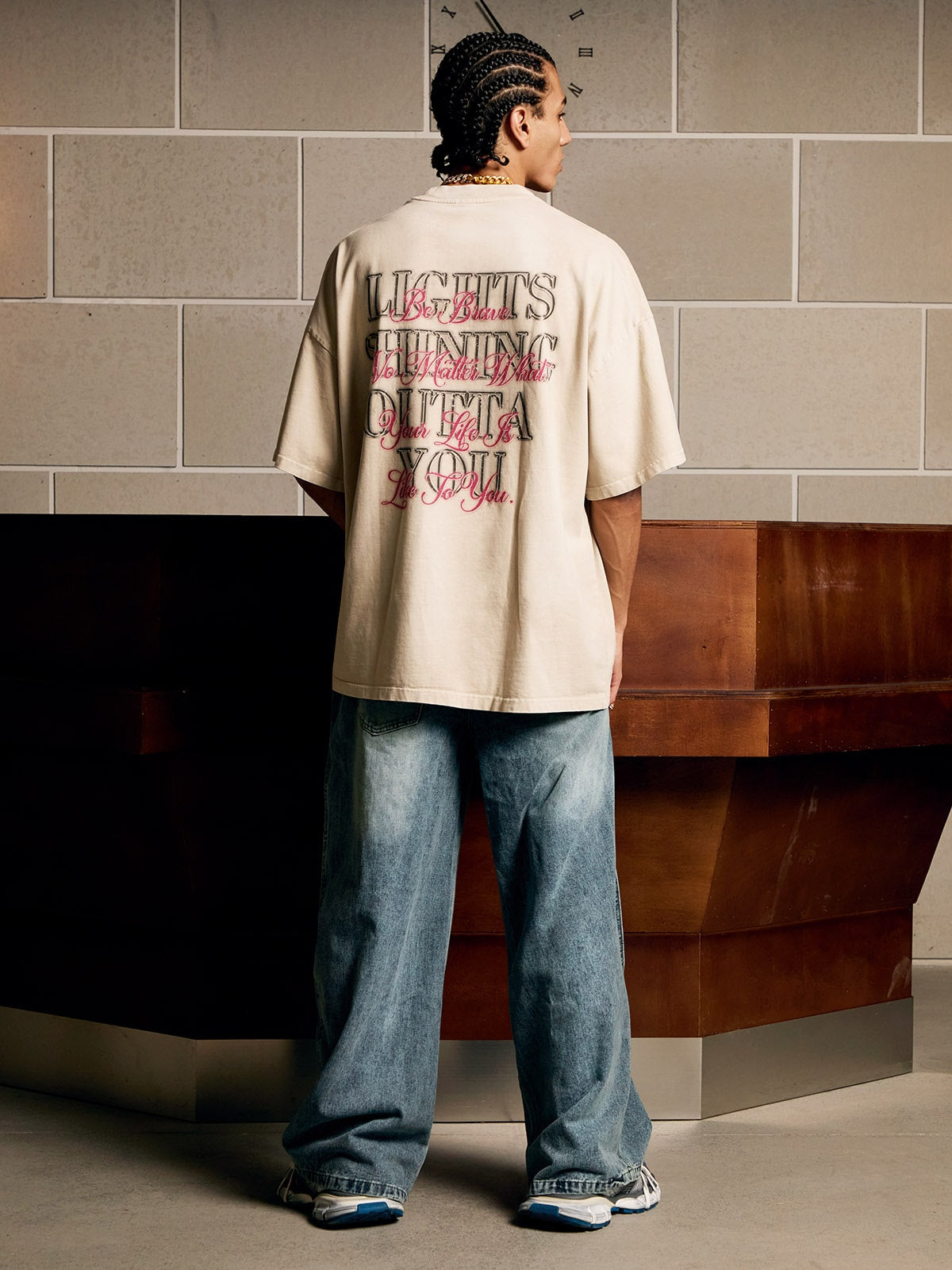 Camiseta Pavtros Diamond Tooth Pattern
