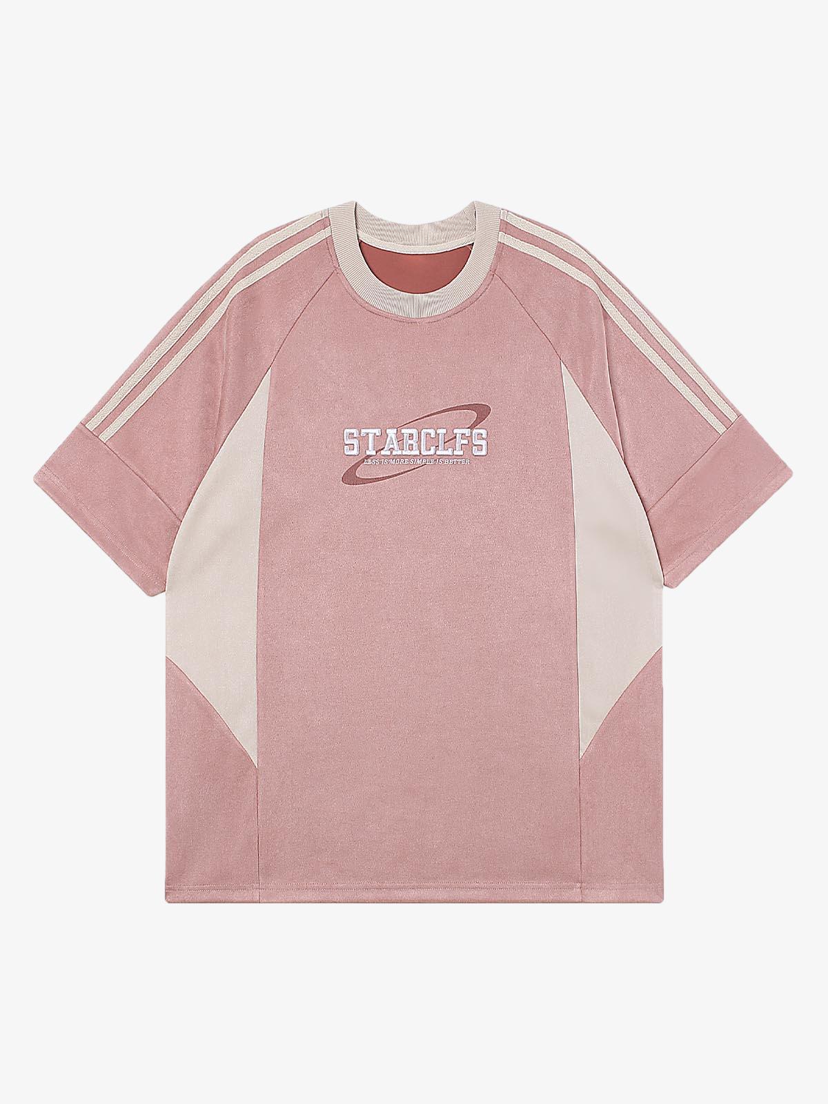 Camiseta Pavtros Suede Contrast