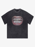 Camiseta Swavvy Diamond Tooth Pattern