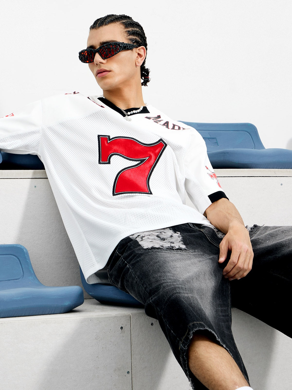 Camiseta Pavtros Contrast White