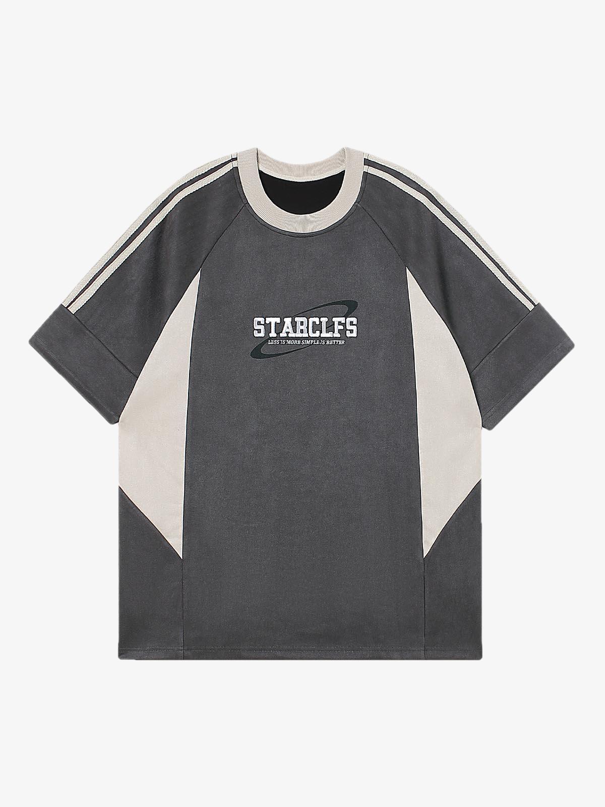 Camiseta Pavtros Suede Contrast