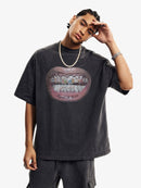 Camiseta Swavvy Diamond Tooth Pattern