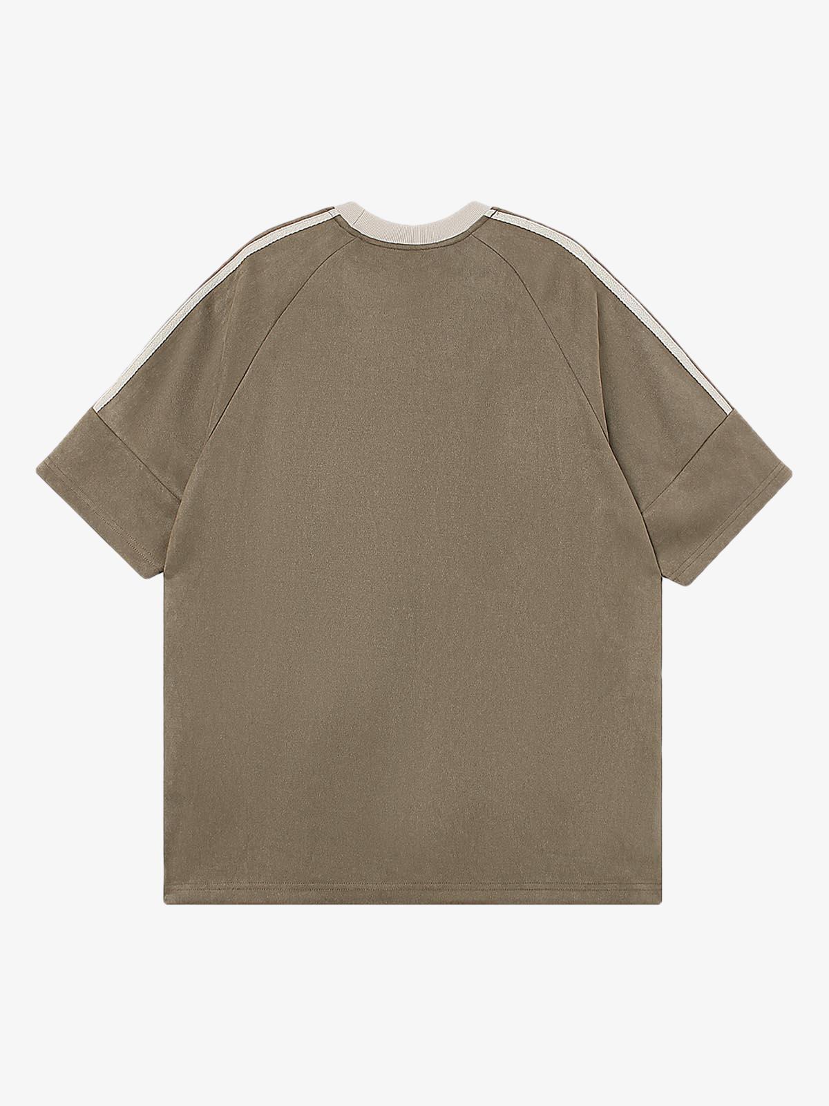 Camiseta Pavtros Suede Contrast
