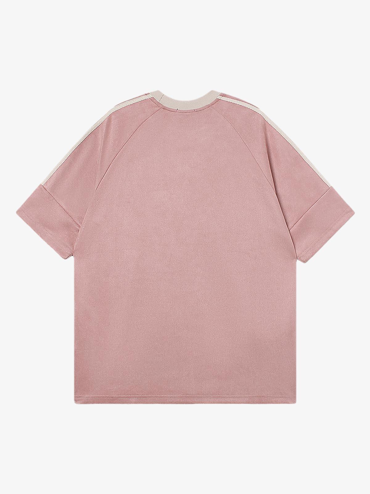Camiseta Pavtros Suede Contrast