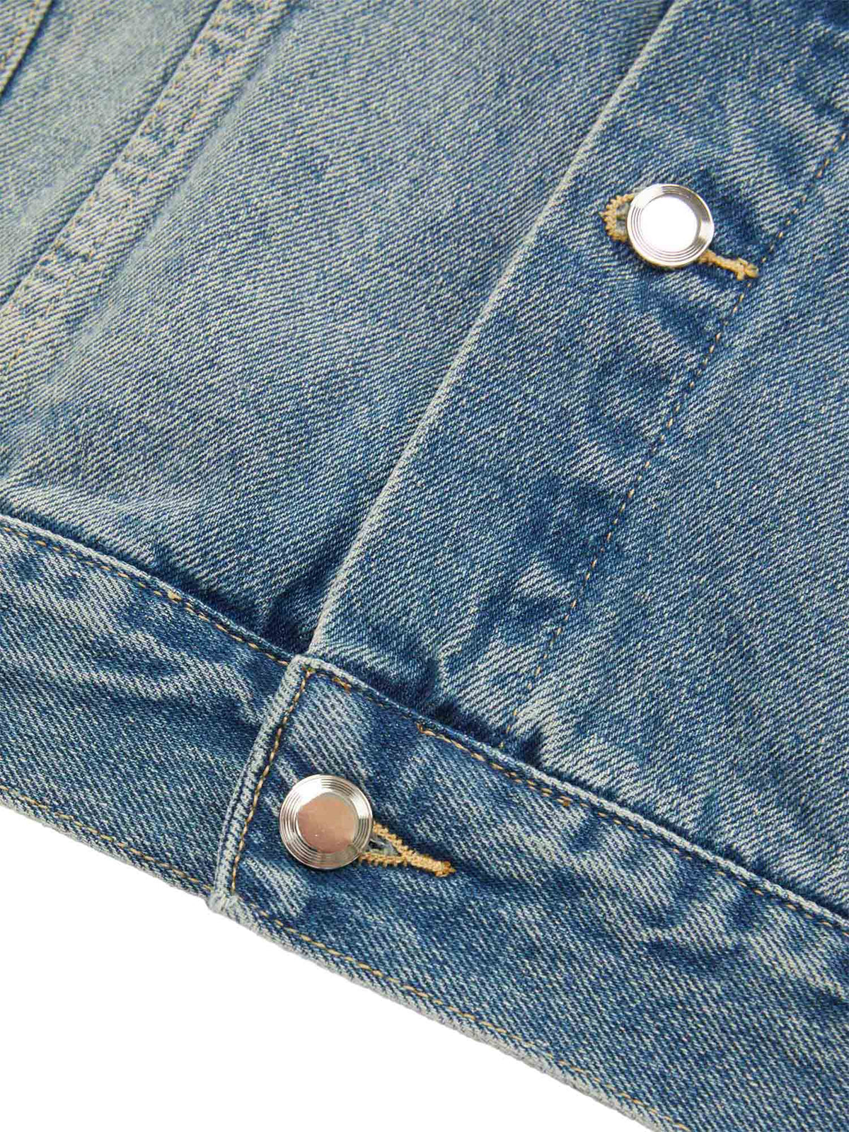 Jaqueta Pavtros Studios Pink Graff Denim Jacket