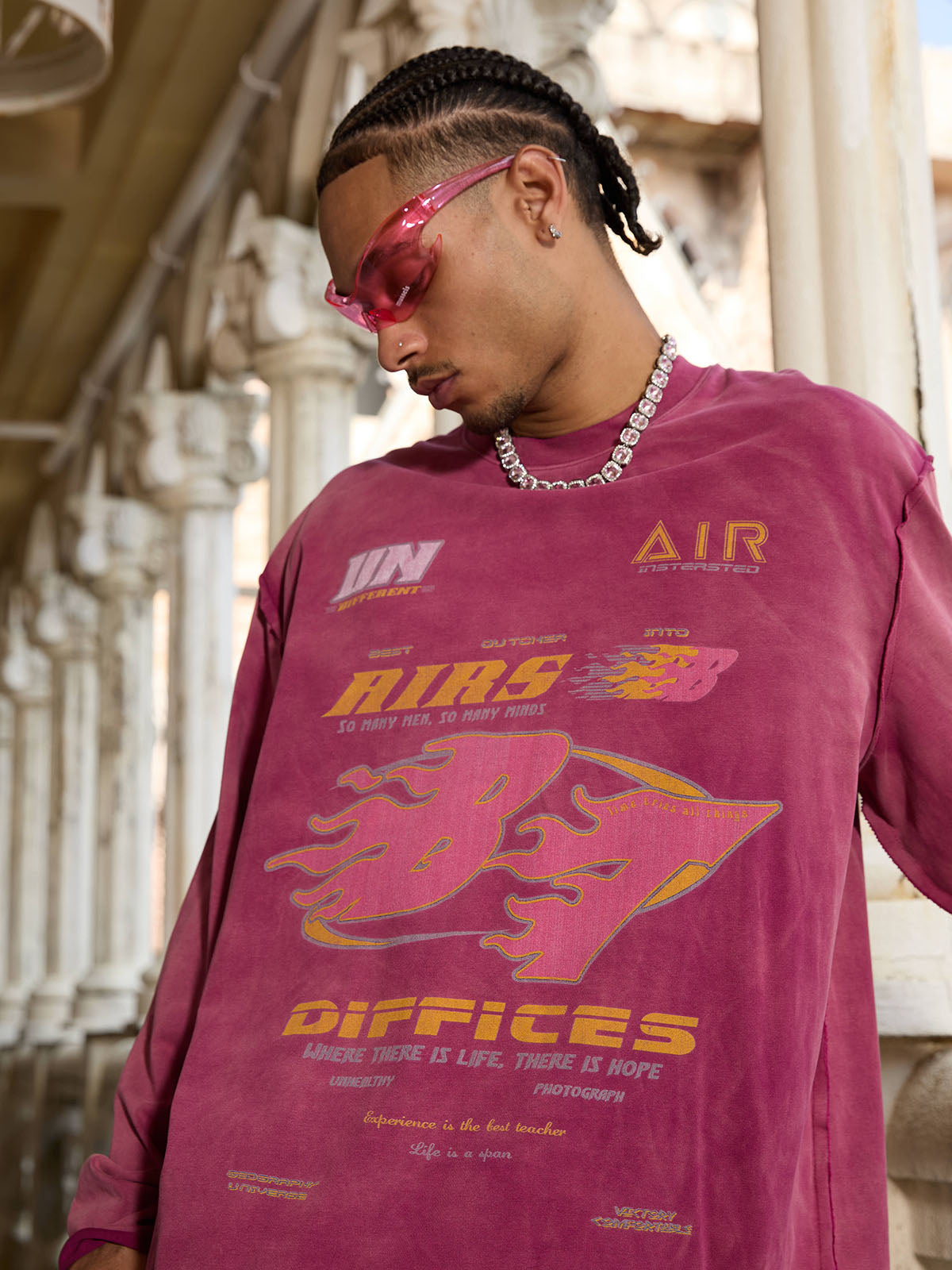 Camiseta Pavtros Washed RIRS Long