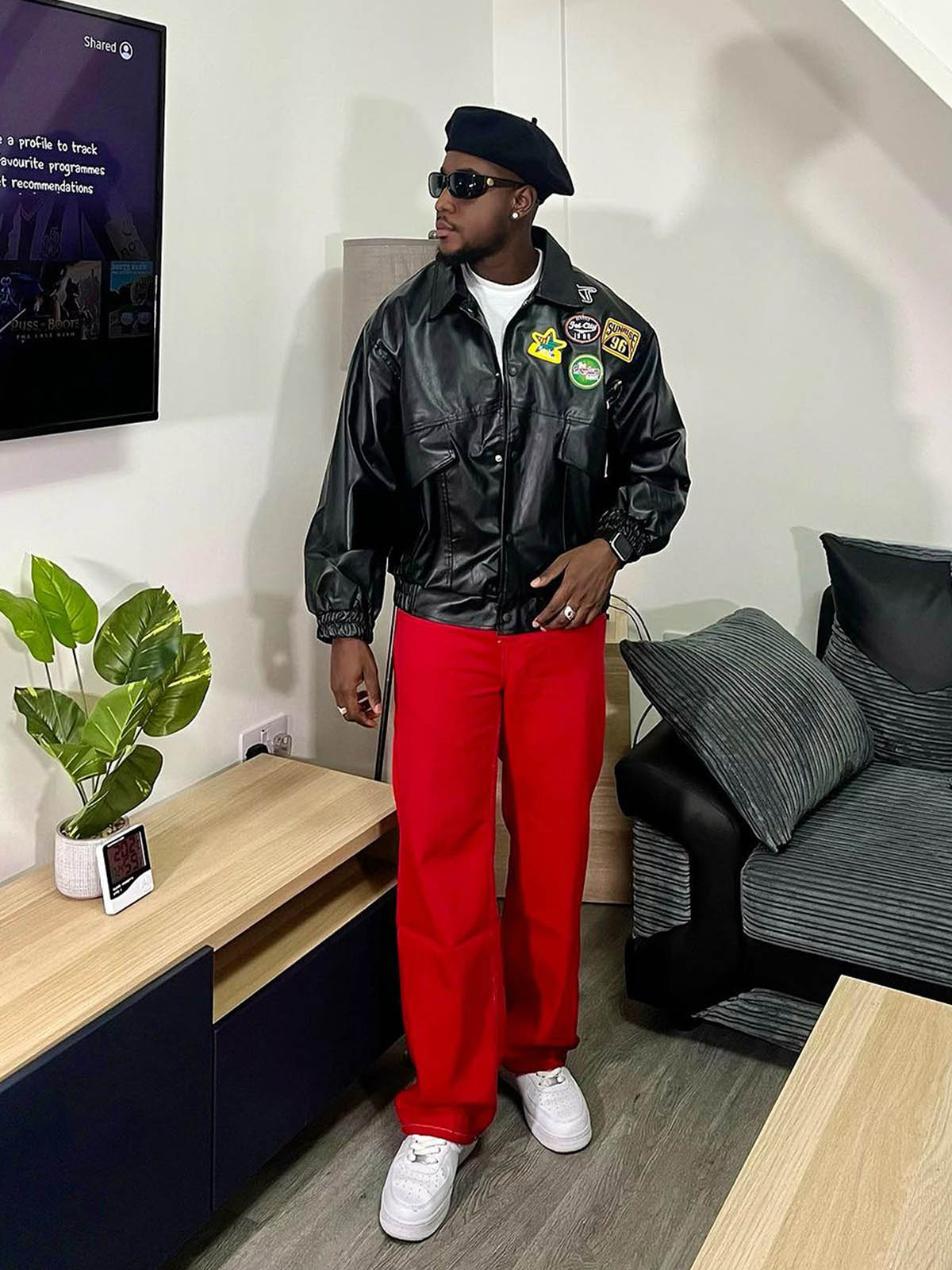 Calça Pavtros Solid Red