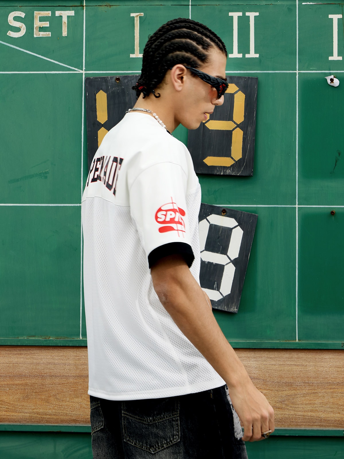 Camiseta Pavtros Contrast White