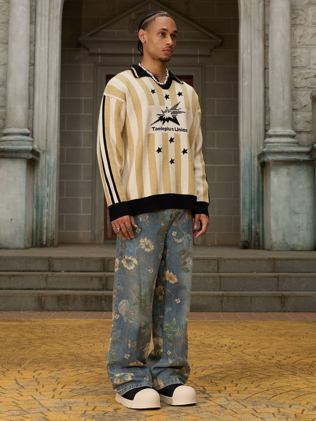 Calça Pavtros Florals Carpenter Pant