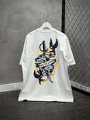 CAMISETA BLUNT PREMIUM “BRAVE” - OFF WHITE