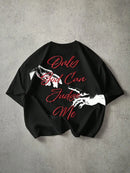 Camiseta Swavvy Criação de Adão Oversized