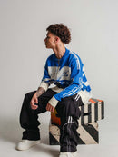 Blusa Suéter Swavvy com Zíper Azul 'MY3'