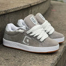 Qix Combat Suede Cinza/Branco
